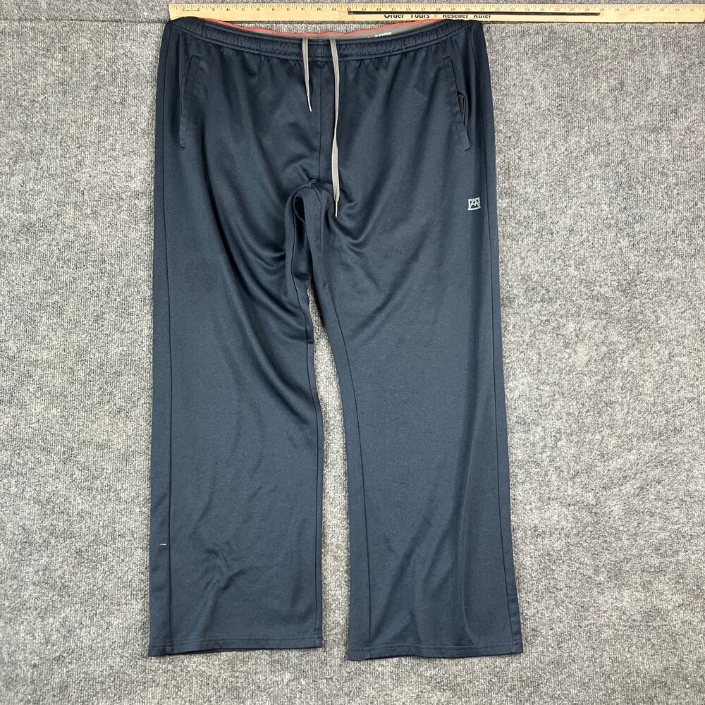 Avalanche Active Pants Mens XXL Gray Stretch Drawstring Lightweight Workout Gym